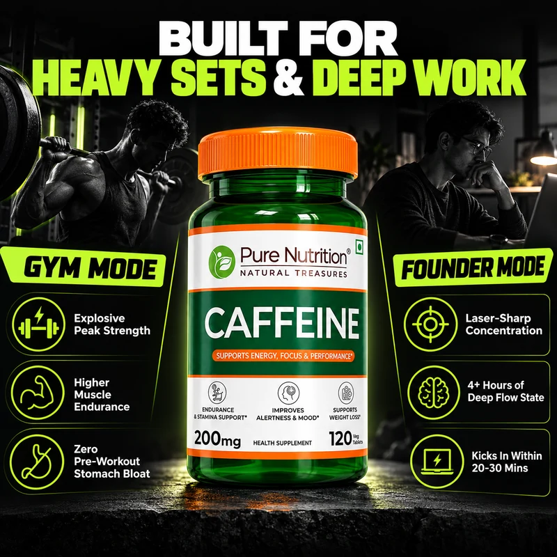 Slide 2: Built for Heavy Sets & Deep Work - Gym Mode and Founder Mode